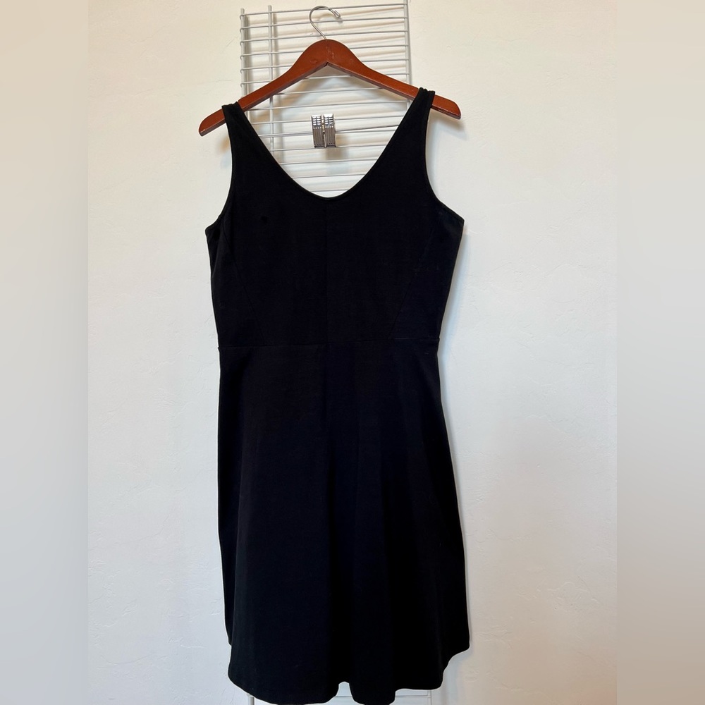 Old Navy black tank dress. Size L